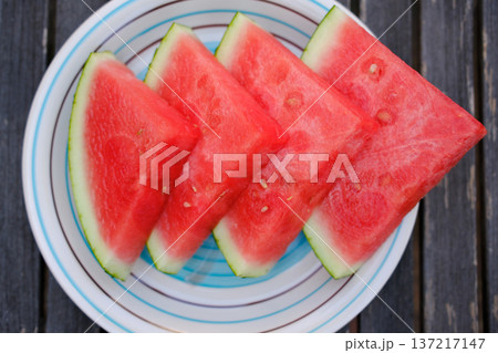 Sweet Watermelon Ready to Eat Sweet Watermelon Ready to Eat 137217147