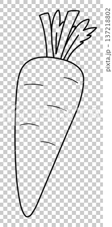 野菜の線画色々 野菜の線画色々 137218802