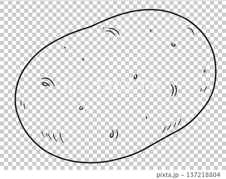 野菜の線画色々 137218804