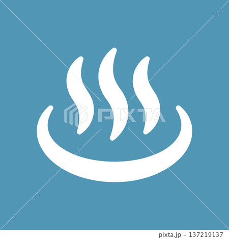 温泉のシンプルなアイコン 137219137