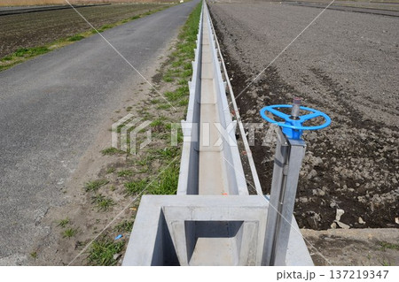 農業用水路兼排水路 茨城県 137219347
