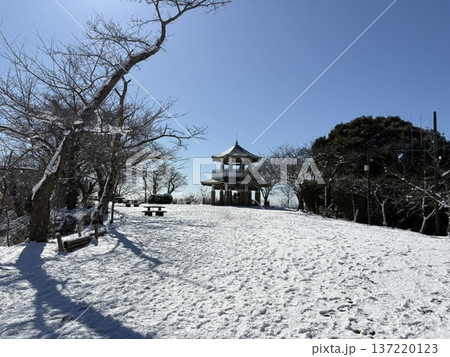 雪の権現山展望台・弘法山公園 137220123