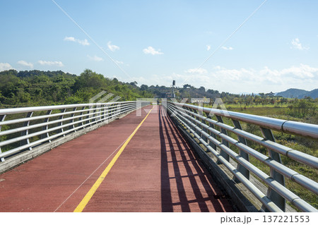 Han River bike path Han River bike path 137221553