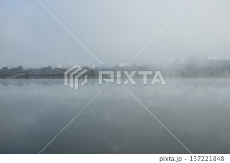 Han River bike path Han River bike path 137221848
