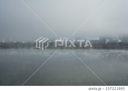 Han River bike path Han River bike path 137221893
