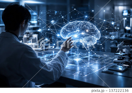 不可視テクノロジーの具現化 ― 脳と機械を結ぶAI実験回路 137222136