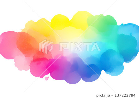 水彩風の落書き 137222794