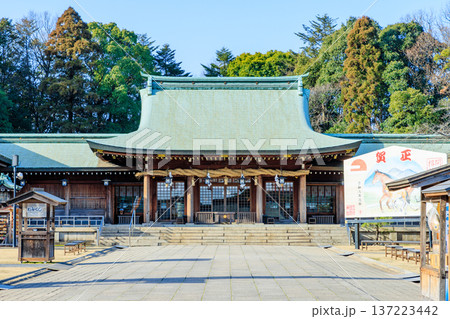 冬の大分県護国神社 大分県大分市 冬の大分県護国神社 大分県大分市 137223442