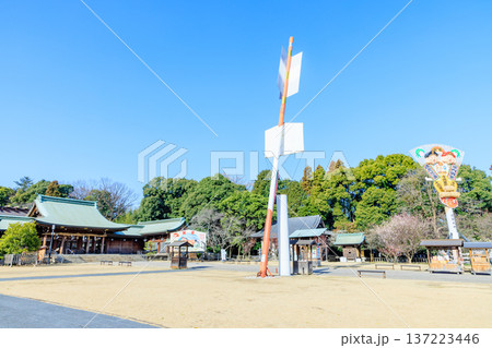 冬の大分県護国神社 大分県大分市 冬の大分県護国神社 大分県大分市 137223446