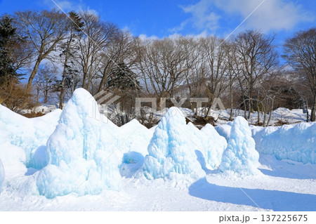 支笏湖 氷濤まつり 支笏湖 氷濤まつり 137225675