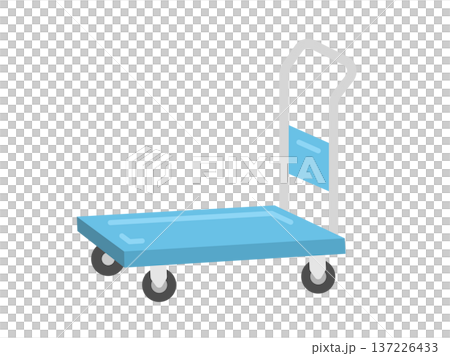 台車のアイコンのイラスト 137226433