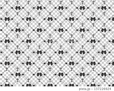 Sickly cute checkered background material Sickly cute checkered background material 137226924