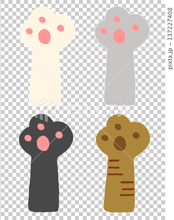 可愛的貓爪套裝 可愛的貓爪套裝 137227408