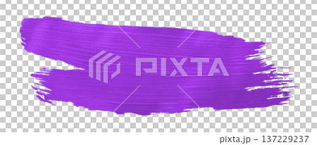 purple watercolor background. Artistic hand paint. Isolated on transparent background. 137229237
