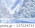岐阜県 雪山 岐阜県 雪山 137229733