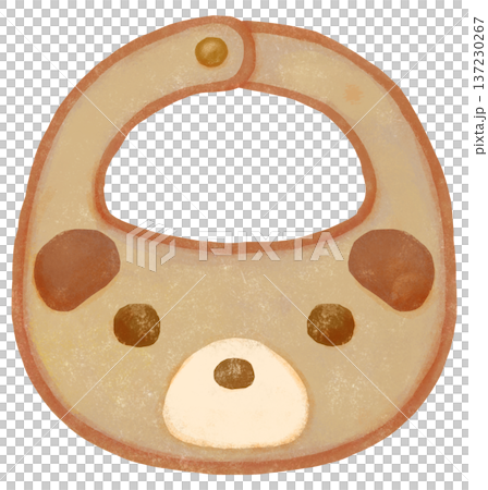 熊圖案圍兜嬰兒用品 熊圖案圍兜嬰兒用品 137230267