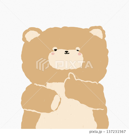 いいねテディベア 137231567