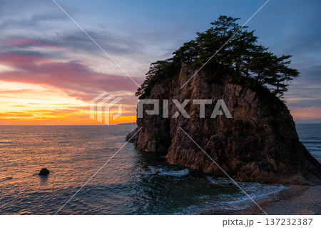 笹川流れ・夕景 137232387