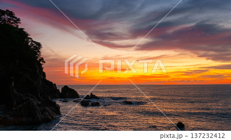 笹川流れ・夕景 笹川流れ・夕景 137232412