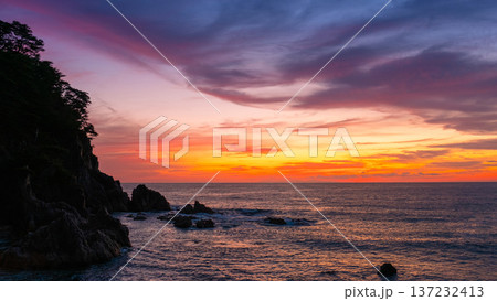 笹川流れ・夕景 笹川流れ・夕景 137232413