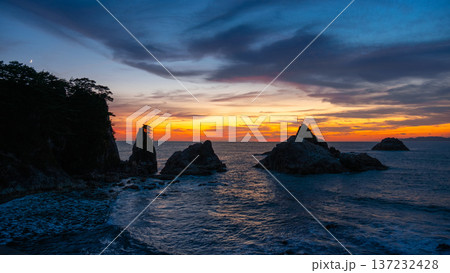 笹川流れ・夕景 137232428