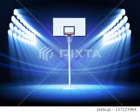 Basketball hoop	 137233964