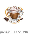 Vector poster for Mocha Coffee 137233985