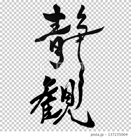 静観 ― 揺らがぬ判断 | Composed Insight 137235004