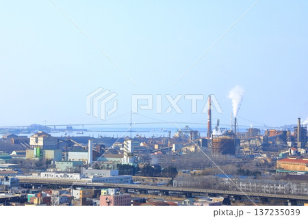 室蘭　潮見公園展望台 137235039