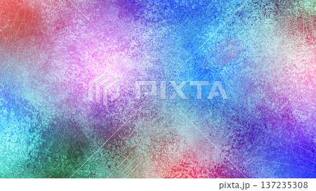 Vibrant Multicolor Powder Texture With Soft Blended Gradient And Festive Glow 137235308