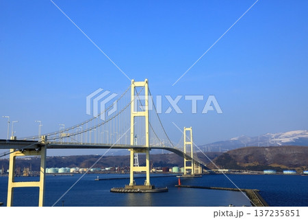 室蘭 白鳥大橋 室蘭 白鳥大橋 137235851