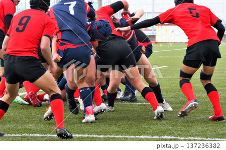 ラグビー、高校ラグビー ラグビー、高校ラグビー 137236382