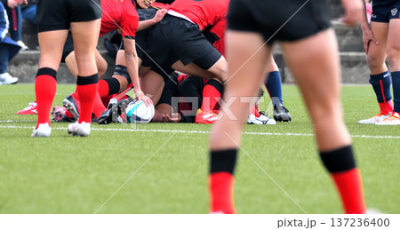 ラグビー、高校ラグビー 137236400