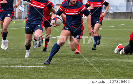 ラグビー、高校ラグビー ラグビー、高校ラグビー 137236406