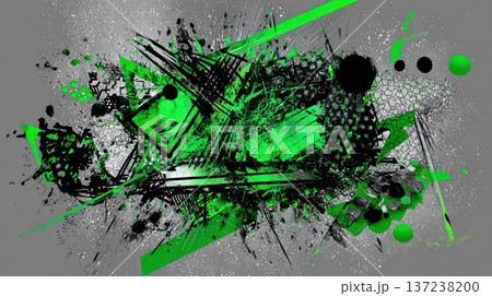 カラフルでアートな背景 137238200