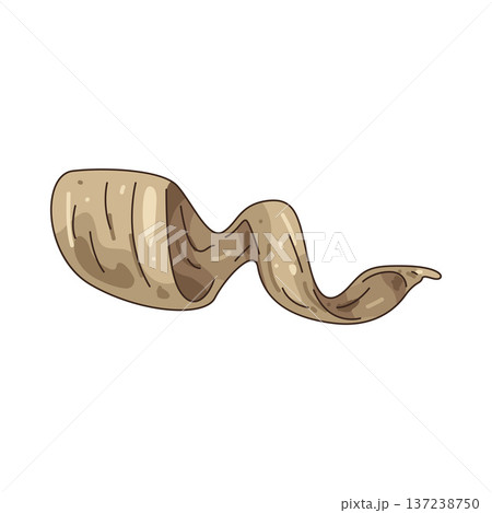 Illustration of Wood shavings Illustration of Wood shavings 137238750