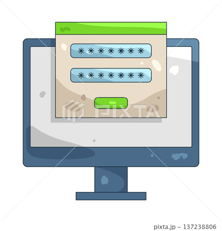 Illustration of Password  137238806