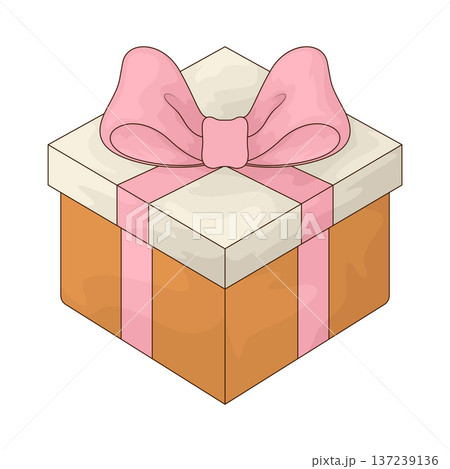 Illustration of Birthday gift 137239136