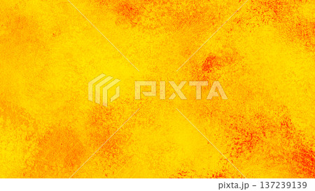 Bright Yellow Background with Powder Texture With Subtle Orange Speckles 137239139