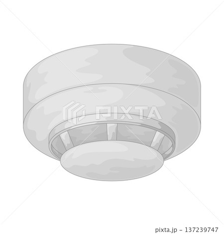 Illustration of Smoke Detector Illustration of Smoke Detector 137239747