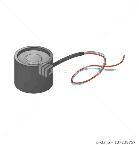 Illustration of Electrolysis Setup Illustration of Electrolysis Setup 137239757