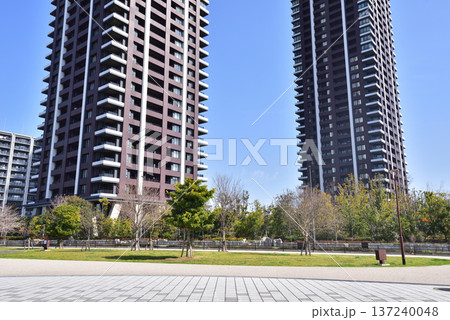 アイランドシティ風景　タワーマンション　福岡アイランドシティ照葉 137240048