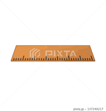 Illustration of Ruler 137240217
