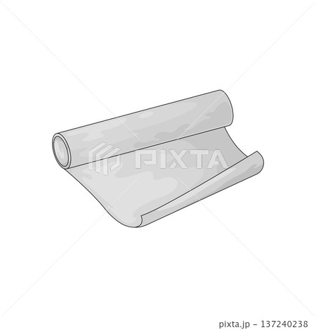 Illustration of Paper Roll Illustration of Paper Roll 137240238