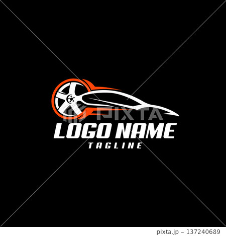 car wheel logo design vector car wheel logo design vector 137240689