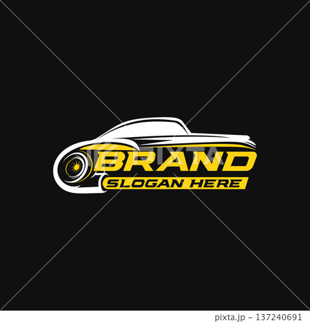 classic car turbo logo design vector classic car turbo logo design vector 137240691