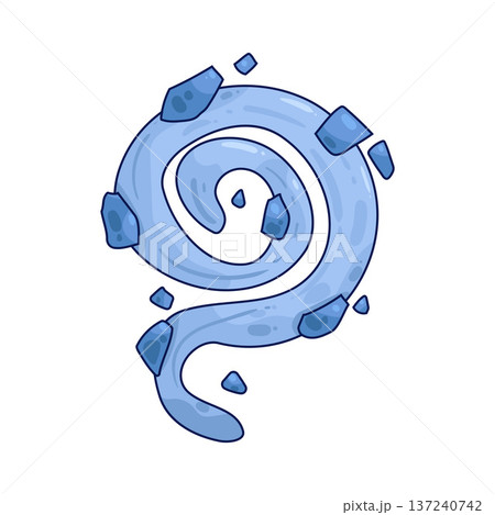 Illustration of Snow Breeze 137240742