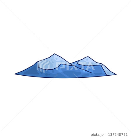 Illustration of Ice Hill 137240751