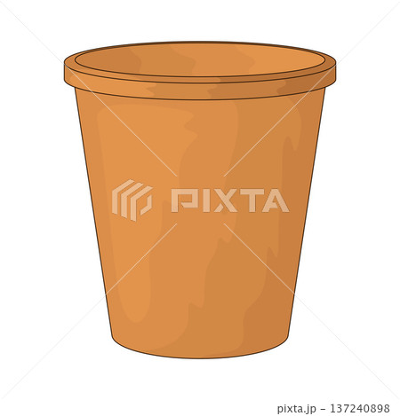 Illustration of Bucket Illustration of Bucket 137240898
