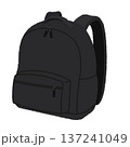 リュック（バックパック）のイラスト 137241049